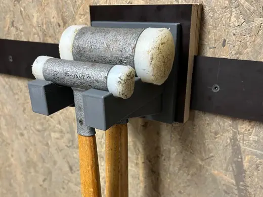Schonhammer Wandhalter / Soft-Faced Hammer 2-Slot
