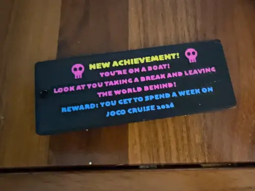 Joco 2026 Achievement