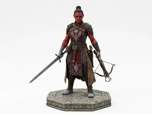 Hedelinien Naga - Female Hobgoblin warrior-priest