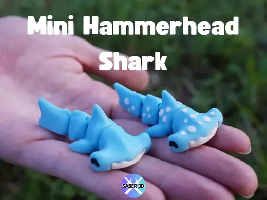 Mini Articulated Hammerhead Shark