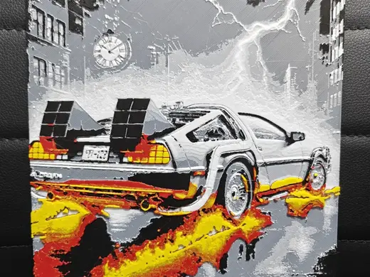 Delorean Back to the Future