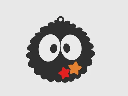 Susuwatari Nerino con stelle