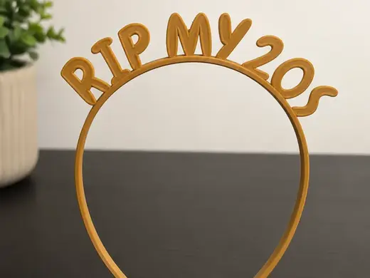 RIP my 20's Headband