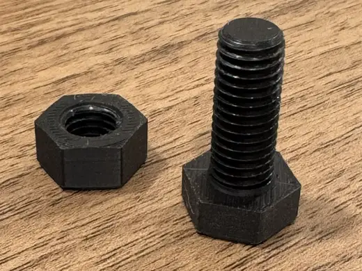 10mm ISO Bolt and Nut