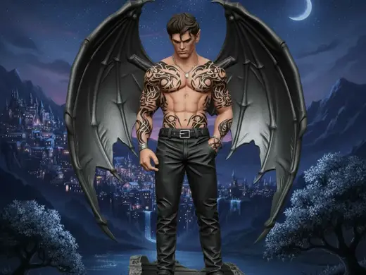 RHYSAND CON ALAS, SAGA ACOTAR