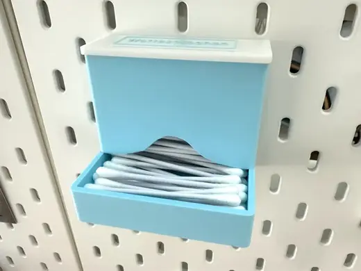 SKADIS Wattestäbchen Spender | Q-tip Dispenser
