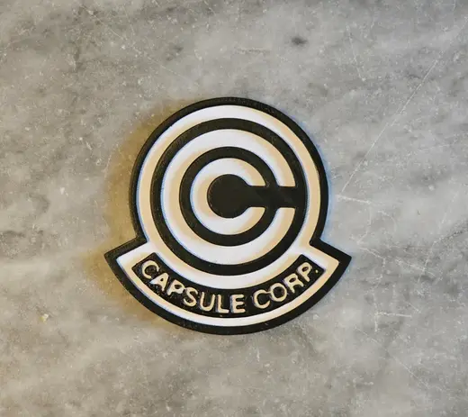 Capsule Corporation DragonBall badge