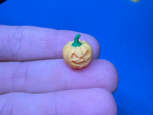 Cute Mini Pumpkin v2 – No Supports – Easy Print