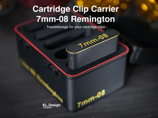 7mm-08 Remington Cartridge Clip Carrier