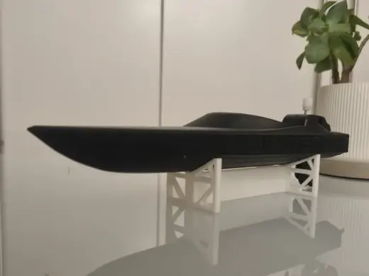 Display Stand for Silly Goose Speed Boat