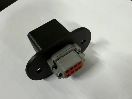 deutsch dtm bulkhead/flange mount