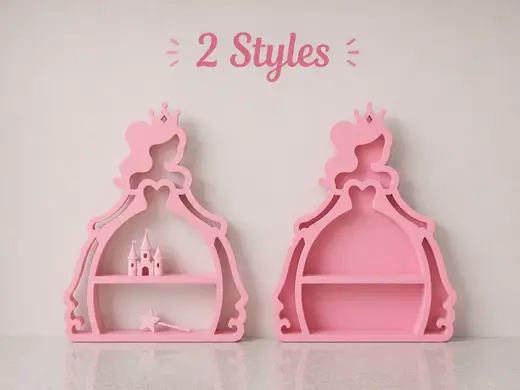 Princess Shelf |Princess Decor|Tabletop Shelf