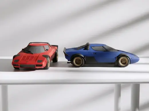 Lancia Stratos Classic Rally Car Model