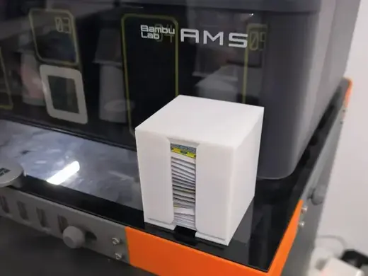 磁吸一次性擦镜纸酒精棉收纳盒 打印板清洁工具 X1 P1 A1 A1mini