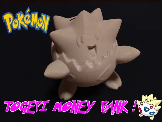 Togepi Money Bank Cute