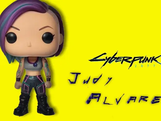 Judy Álvarez Cyberpunk 2077 Funko Chooms