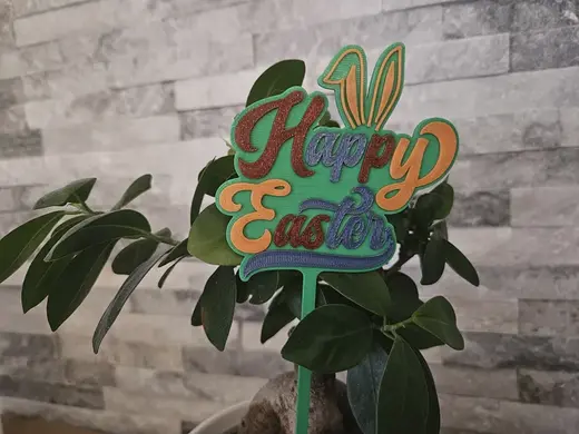 Topper Happy Easter - Plug