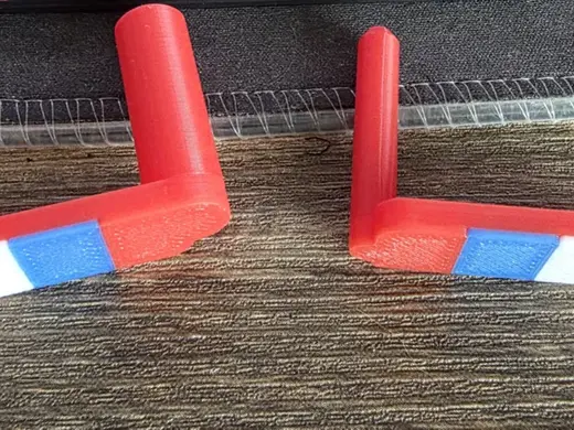 drapeau de chambre 22lr / 9 mm