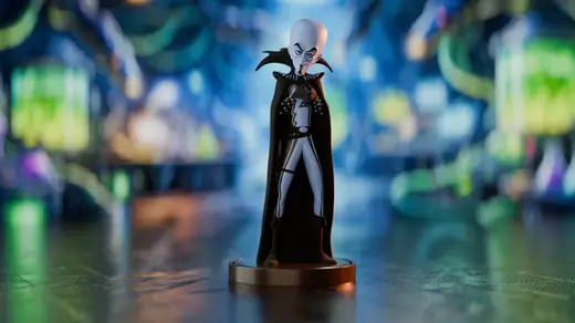 Megamind Figurine — Villain Collectible Art