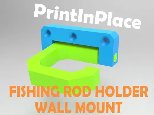 Fishing Rod Wall Holder