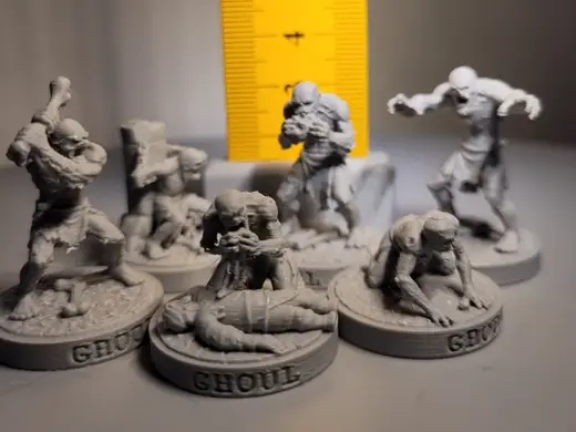 DnD - Ghoul-Set – 6 Untote
