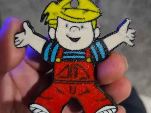 Dennis the Menace keychain