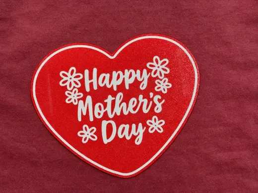 Mother's Day Heart Card