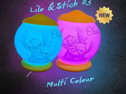Lilo & Stich Lampe 03 Bambulab kit 01 Lichtlampe