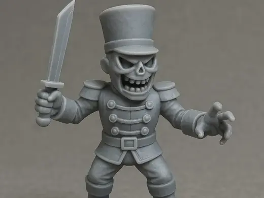 Undead Toy Soldier - Nutcracker Commander