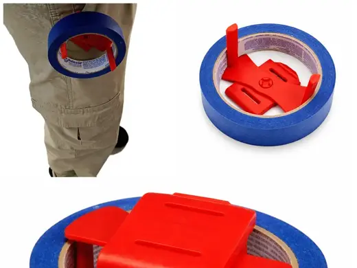 Painter's Tape Belt Clip Holder