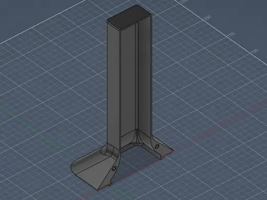 X2D 'Poop' chute for Panda Den