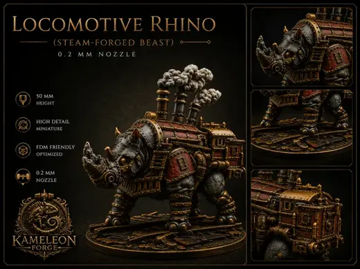 Locomotive Rhino (50mm)
