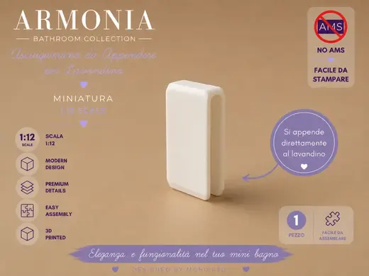 Asciugamano da Appendere per Lavandino 1:12