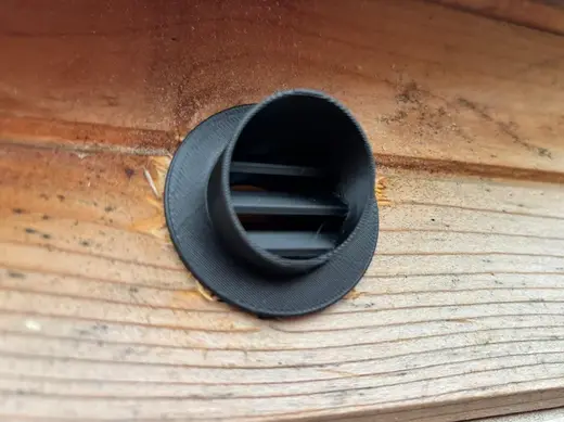 Shed Air vent to fit 32mm hole