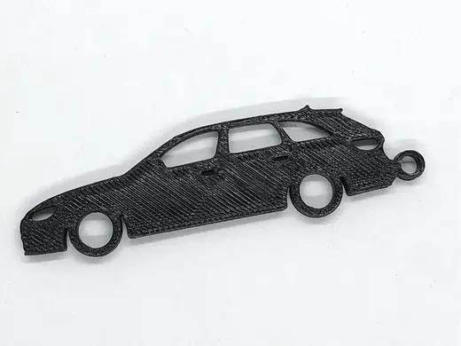 Audi A4 B9 AVANT facelift keychain