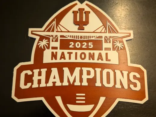 Indiana University National Championship Logo
