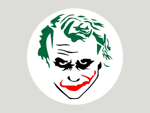 Dark Knight Joker Coaster