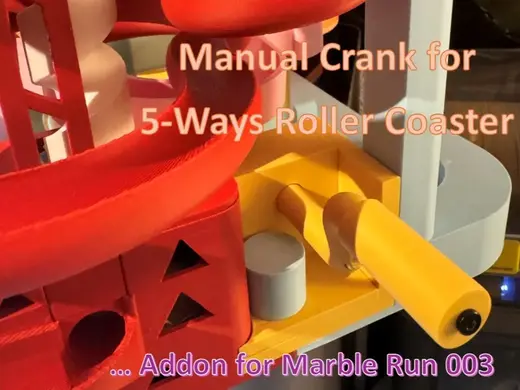 Crank for 5-Ways Roller Coaster