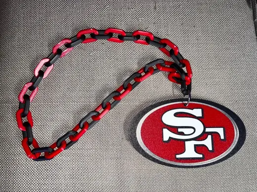 San Francisco 49ers NFL Big Chain Charm
