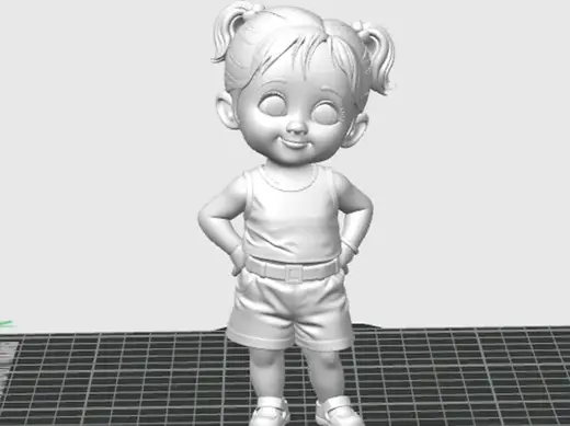 little girl from Shor