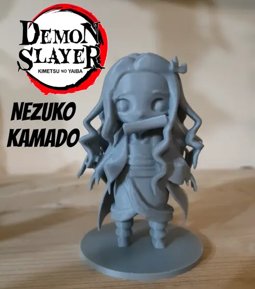 Nezuko Kamado - Miniatura Chibi - Demon Slayer