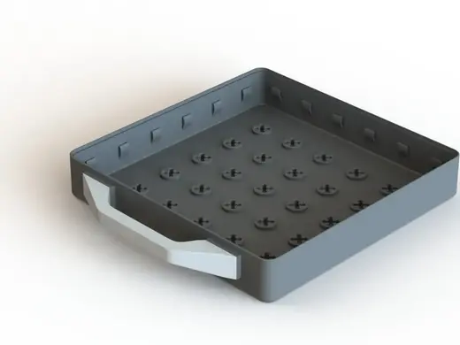 Drawer with Start for Storage Rack for the MMSS