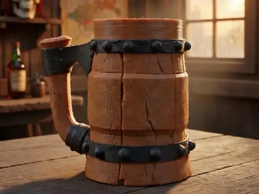 Official SCUMM Bar Mug Guaranteed 0% Acid Meltdown
