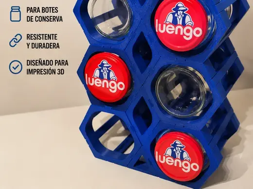 Hex Modular Can Rack – Kitchen Storage Remix