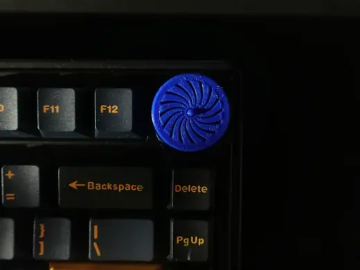Aula F75 Keyboard Volume Knob - Jet Turbine