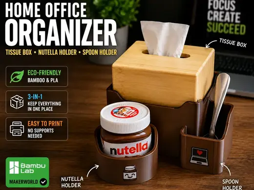 Home-Office-Organizer Nutella Station