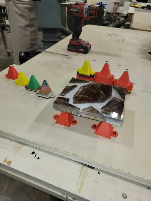 Finishing Cones / Paint Pyramids 10 pce