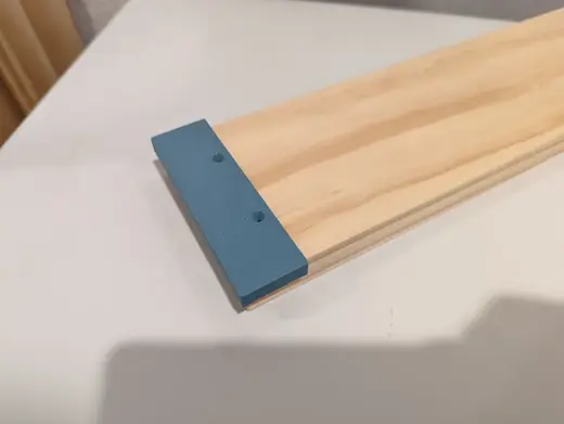 1x4 or 2x4 pre drill hole marker jig