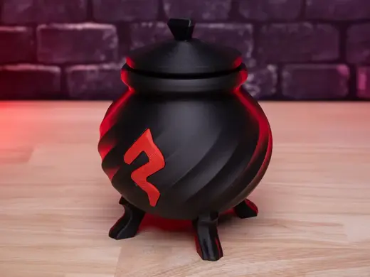 Blood Cauldron (No Supports, No AMS, No Glue)