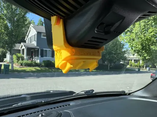 Comma3x mount for Fitcamx HD2 dashcam
